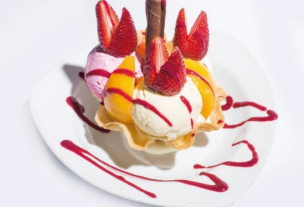 Peach Melba